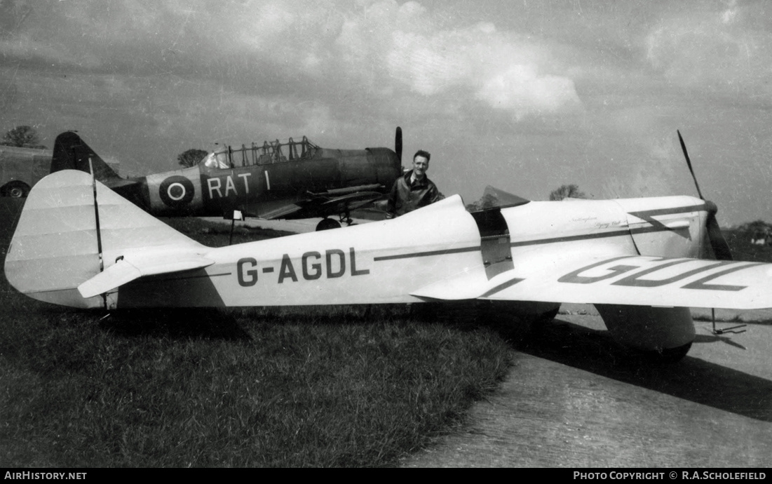 Aircraft Photo of G-AGDL | Miles M.5A Sparrowhawk | AirHistory.net #58046