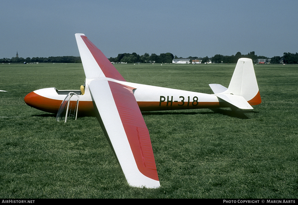 Aircraft Photo of PH-318 | Schleicher Ka-6CR Rhonsegler | AirHistory.net #58047