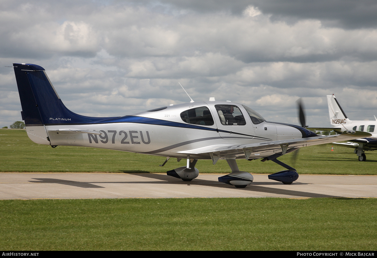 Aircraft Photo of N972EU | Cirrus SR-22T G5-GTS Platinum | AirHistory.net #58054