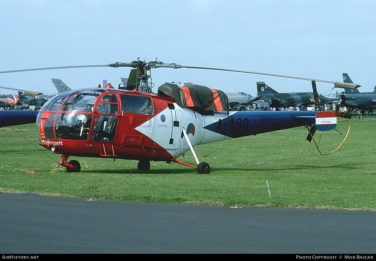 Aircraft Photo of A-499 | Sud SE-3160 Alouette III | Netherlands - Air Force | AirHistory.net #58061