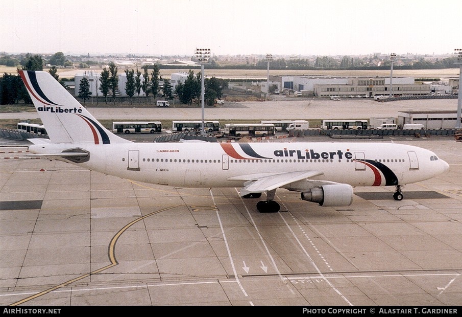 Aircraft Photo of F-GHEG | Airbus A300B4-622R | Air Liberté | AirHistory.net #58071