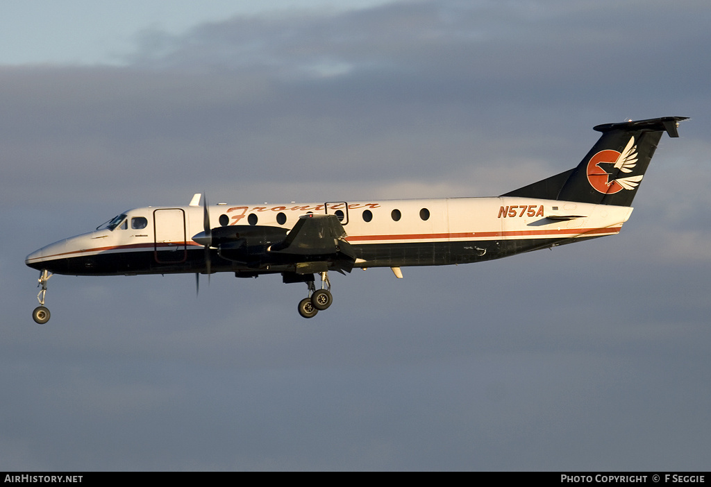 Aircraft Photo of N575A | Beech 1900C-1 | Frontier Flying Service | AirHistory.net #58075