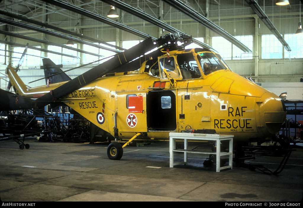 Aircraft Photo of XP354 | Westland WS-55-3 Whirlwind HAR10 | UK - Air Force | AirHistory.net #58077