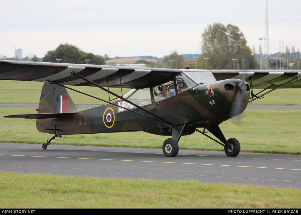 Aircraft Photo of G-AJXV / NJ695 | Taylorcraft J Auster Mk5 | UK - Air Force | AirHistory.net #58098