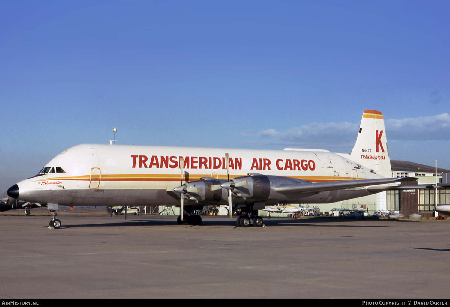 Aircraft Photo of N447T | Conroy CL-44-O Guppy | Transmeridian Air Cargo | AirHistory.net #58101