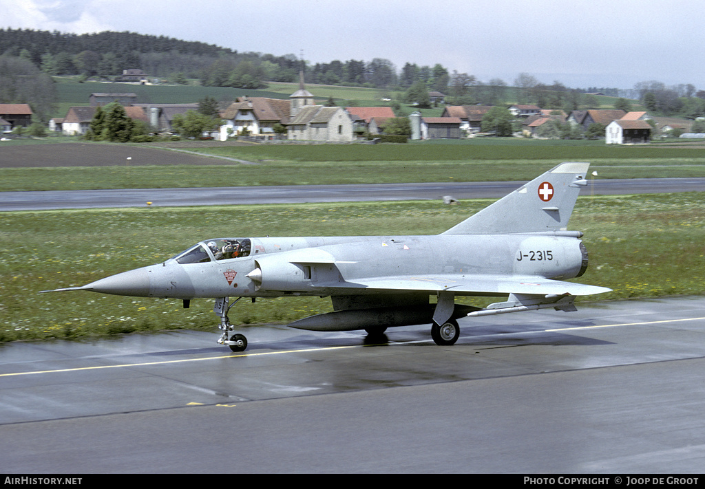 Aircraft Photo of J-2315 | Dassault Mirage IIIS | Switzerland - Air Force | AirHistory.net #58103