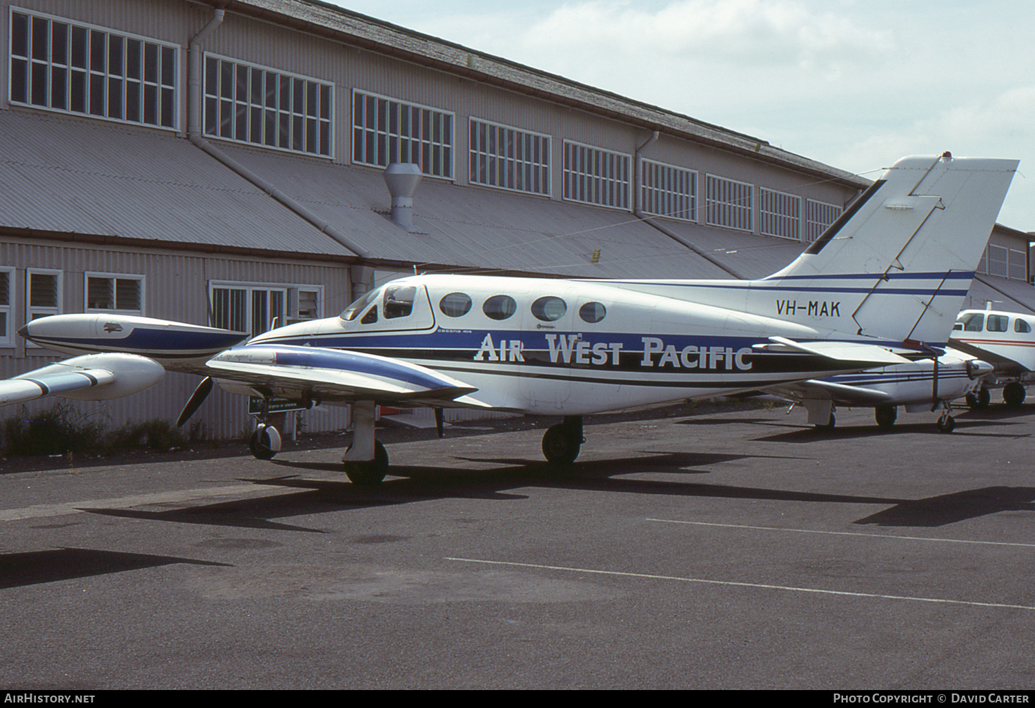 Aircraft Photo of VH-MAK | Cessna 414 | Air West Pacific | AirHistory.net #58105