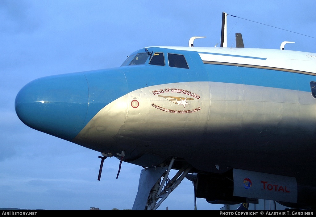 Aircraft Photo of N73544 | Lockheed L-1049F Super Constellation | Breitling | AirHistory.net #58106