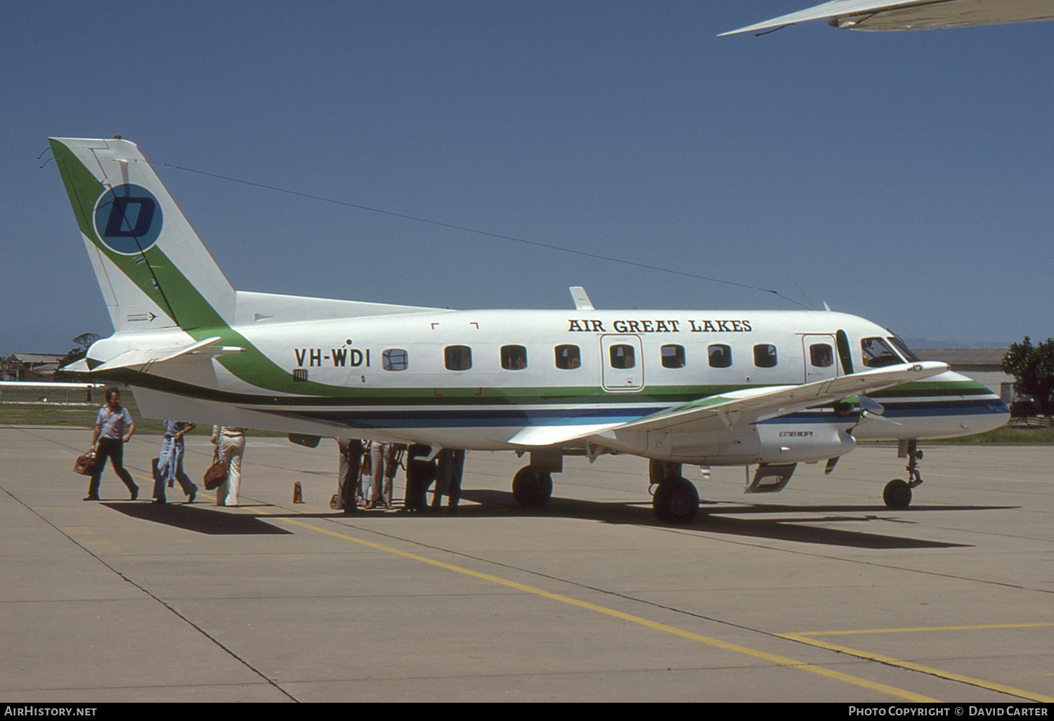 Aircraft Photo of VH-WDI | Embraer EMB-110 Bandeirante | Air Great Lakes | AirHistory.net #58110