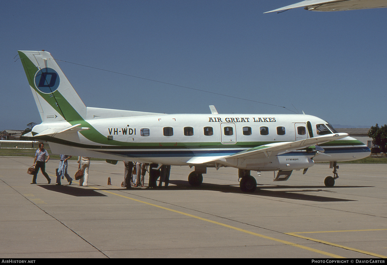 Aircraft Photo of VH-WDI | Embraer EMB-110 Bandeirante | Air Great Lakes | AirHistory.net #58110