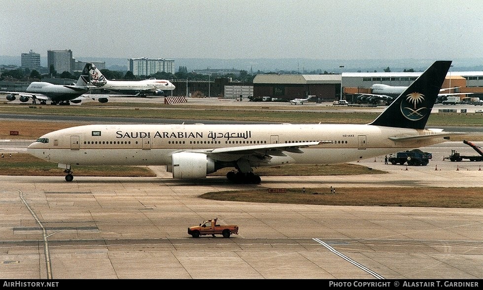 Aircraft Photo of HZ-AKE | Boeing 777-268/ER | Saudi Arabian Airlines | AirHistory.net #58111