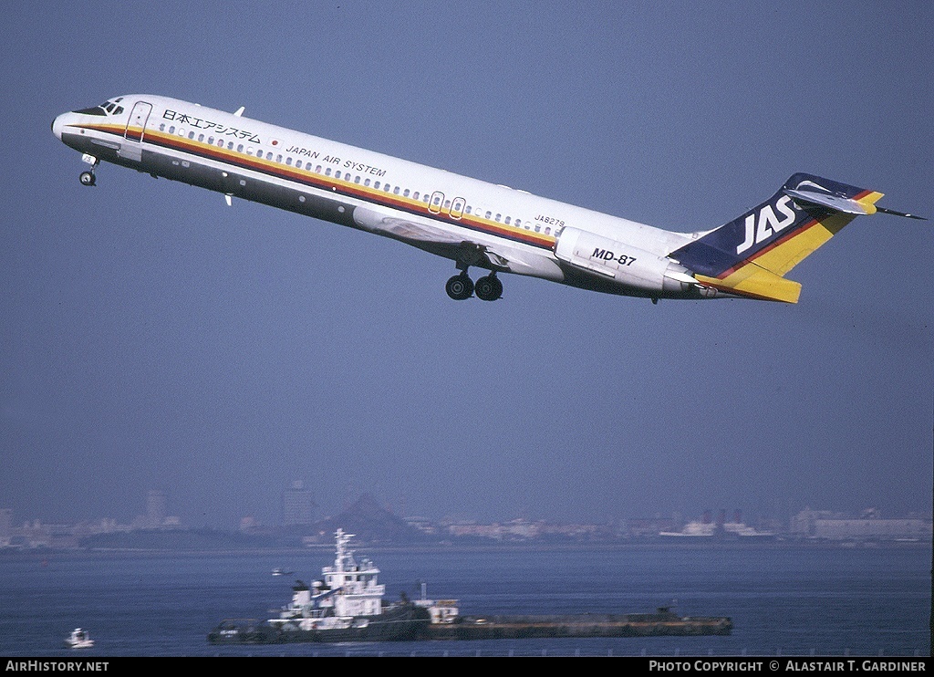 Aircraft Photo of JA8279 | McDonnell Douglas MD-87 (DC-9-87) | Japan Air System - JAS | AirHistory.net #58112