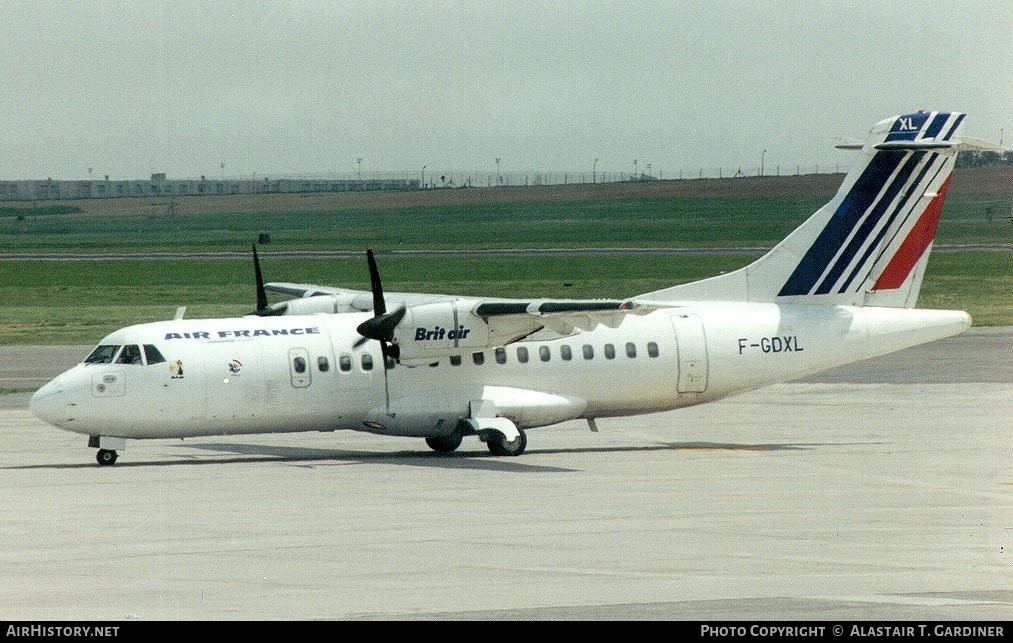 Aircraft Photo of F-GDXL | ATR ATR-42-300 | Air France | AirHistory.net #58124