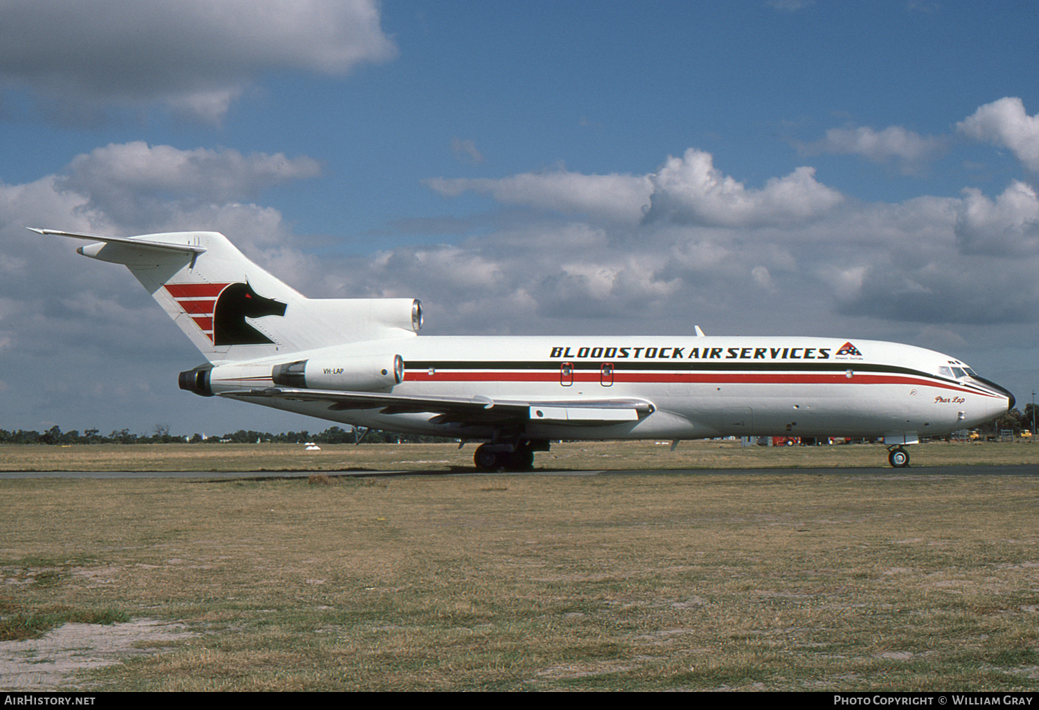 Aircraft Photo of VH-LAP | Boeing 727-25(F) | Bloodstock Air Services | AirHistory.net #58129