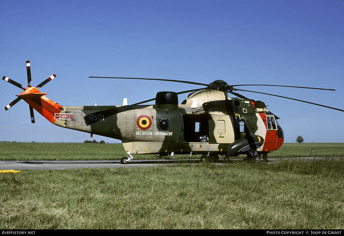 Aircraft Photo of RS01 | Westland WS-61 Sea King Mk48 | Belgium - Air Force | AirHistory.net #58131