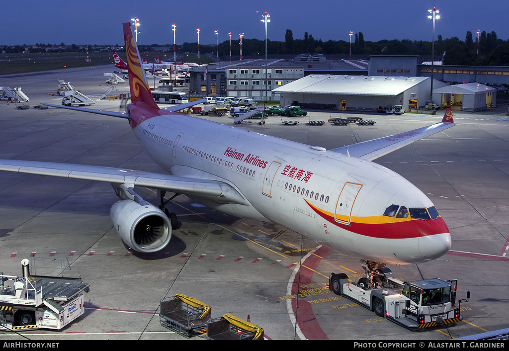 Aircraft Photo of B-6116 | Airbus A330-243 | Hainan Airlines | AirHistory.net #58134