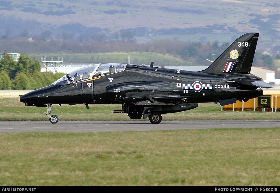 Aircraft Photo of XX348 | British Aerospace Hawk T.1 | UK - Air Force | AirHistory.net #58135