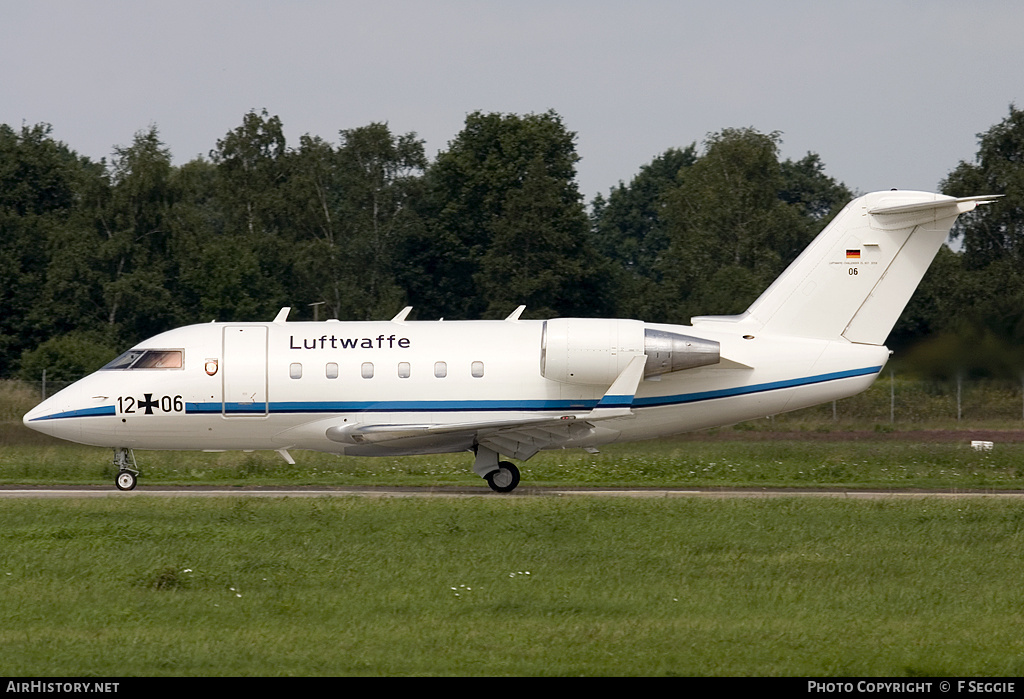 Aircraft Photo of 1206 | Canadair Challenger 601 (CL-600-2A12) | Germany - Air Force | AirHistory.net #58143