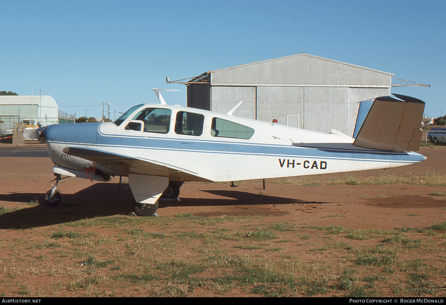 Aircraft Photo of VH-CAD | Beech V35 Bonanza | Department of Civil Aviation | AirHistory.net #58146
