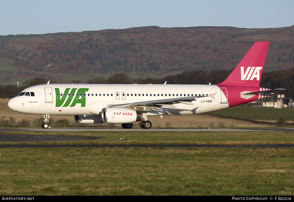 Aircraft Photo of LZ-MDB | Airbus A320-232 | VIA - Air VIA Bulgarian Airways | AirHistory.net #58155