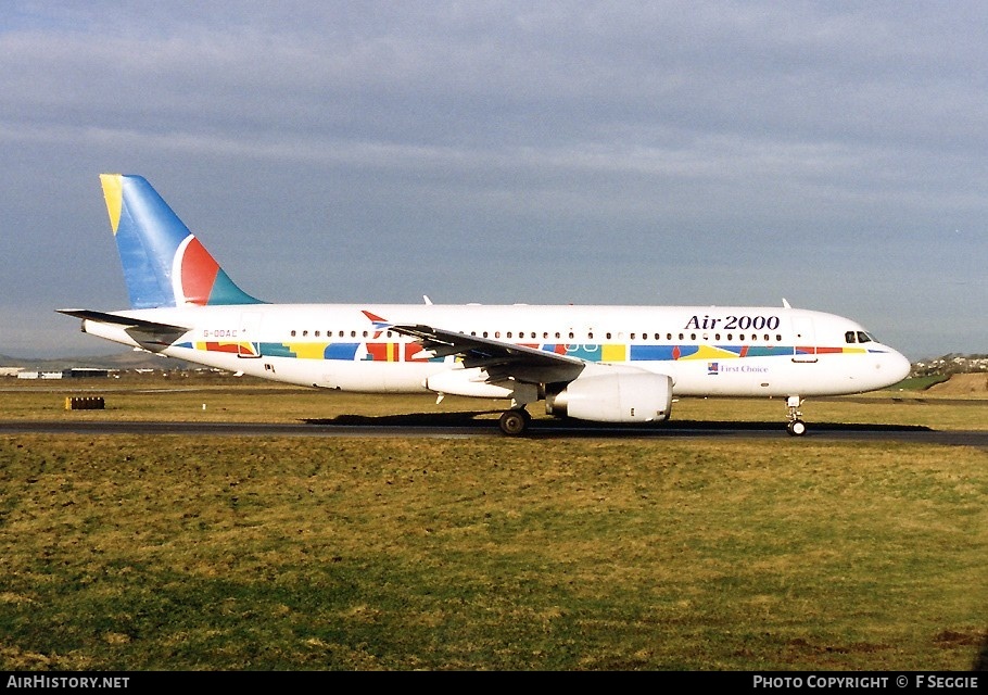 Aircraft Photo of G-OOAC | Airbus A320-231 | Air 2000 | AirHistory.net #58166