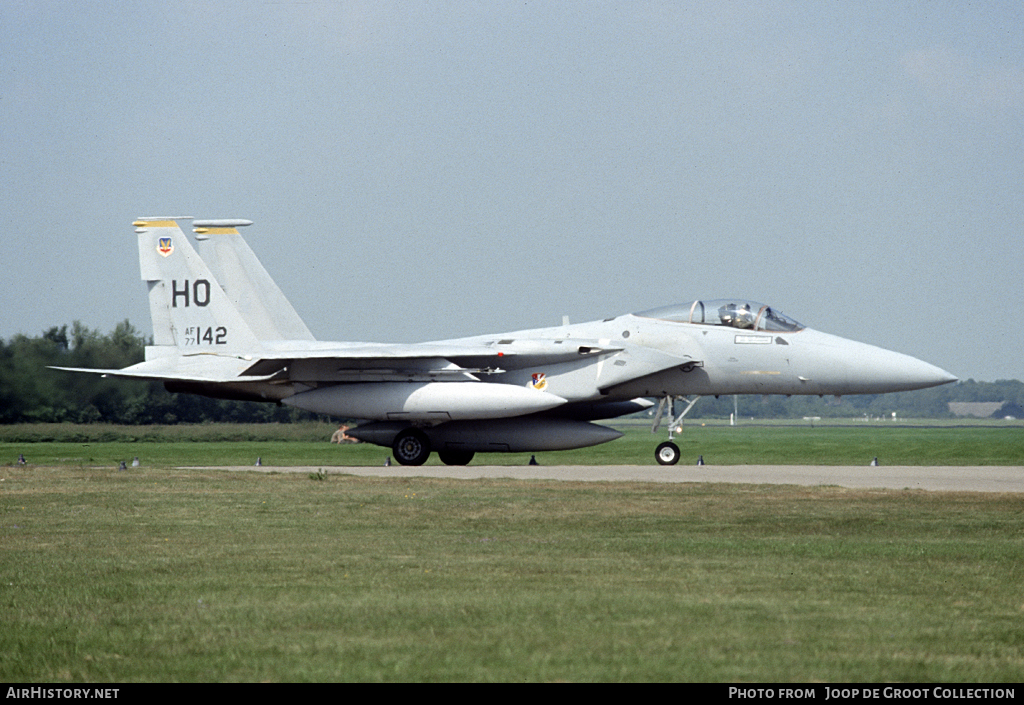 Aircraft Photo of 77-0142 / AF77-142 | McDonnell Douglas F-15A Eagle | USA - Air Force | AirHistory.net #58168