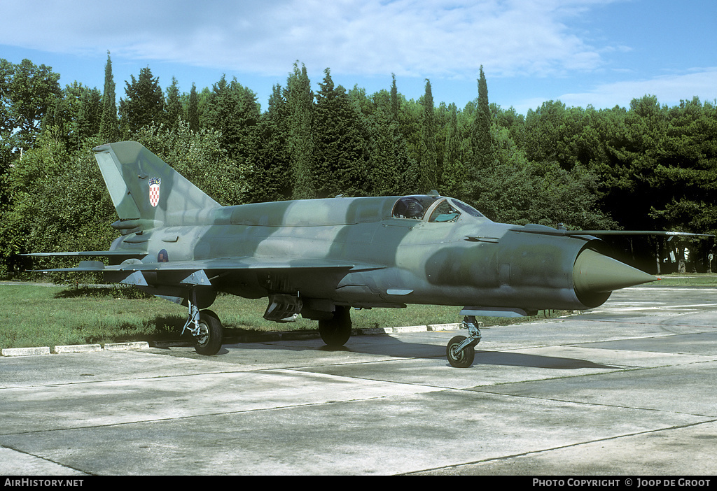 Aircraft Photo of 118 | Mikoyan-Gurevich MiG-21bis | Croatia - Air Force | AirHistory.net #58177