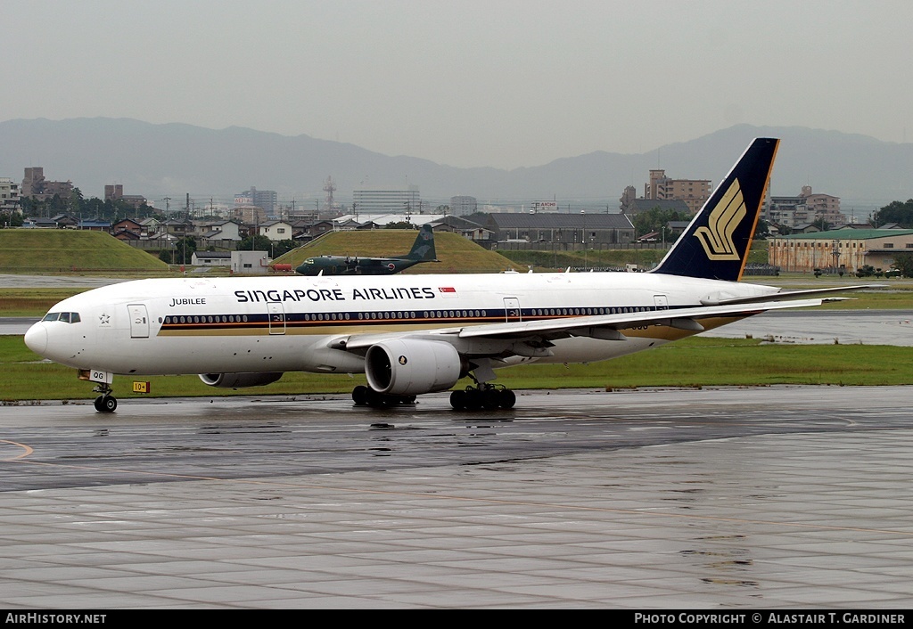 Aircraft Photo of 9V-SQG | Boeing 777-212/ER | Singapore Airlines | AirHistory.net #58188