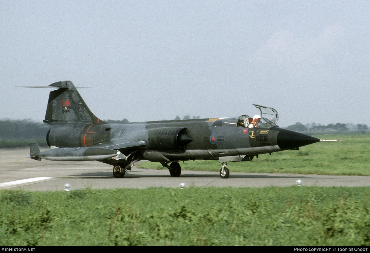Aircraft Photo of 104806 | Canadair CF-104 Starfighter | Canada - Air Force | AirHistory.net #58189