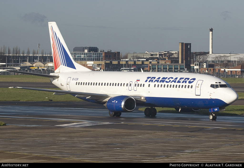 Aircraft Photo of EI-CZK | Boeing 737-4Y0 | Transaero Airlines | AirHistory.net #58193