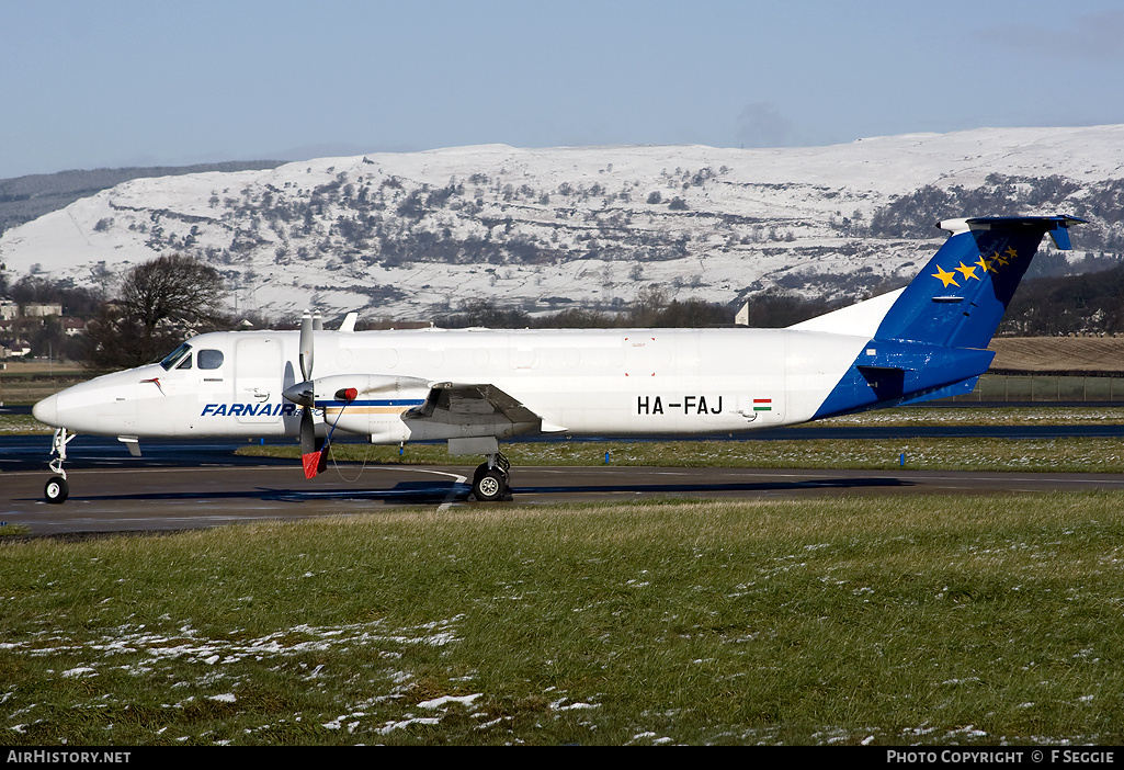 Aircraft Photo of HA-FAJ | Beech 1900C-1 | Farnair Europe | AirHistory.net #58202