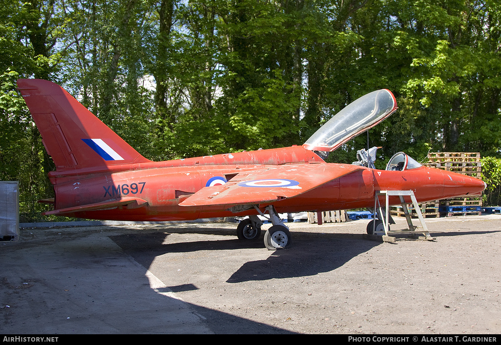 Aircraft Photo of XM697 | Hawker Siddeley Gnat T1 | UK - Air Force | AirHistory.net #58209