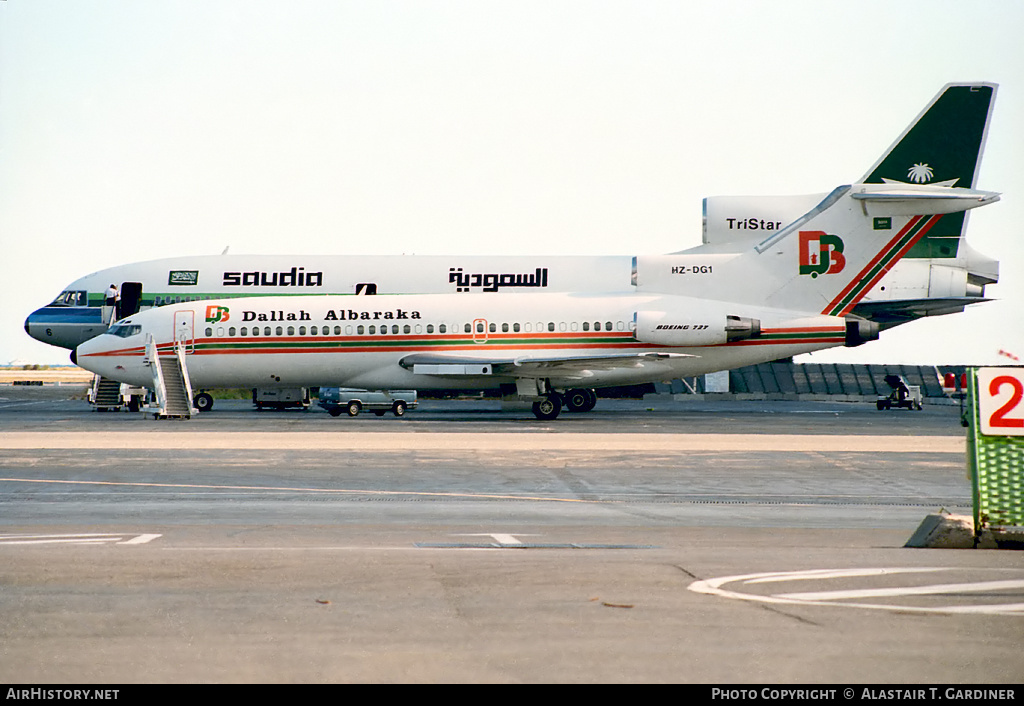 Aircraft Photo of HZ-DG1 | Boeing 727-51 | Dallah Albaraka | AirHistory.net #58214