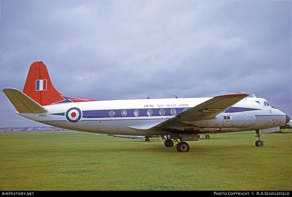 Aircraft Photo of XR802 | Vickers 745D Viscount | UK - Air Force | AirHistory.net #58216