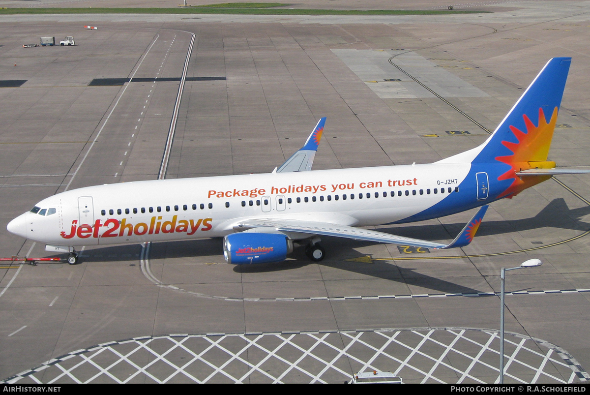 Aircraft Photo of G-JZHT | Boeing 737-800 | Jet2 Holidays | AirHistory.net #58226