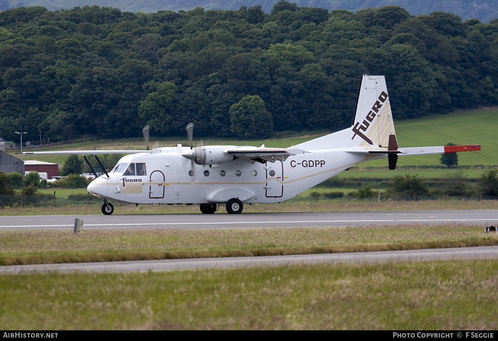 Aircraft Photo of C-GDPP | CASA C-212-200 Aviocar | Fugro Airborne Surveys | AirHistory.net #58229