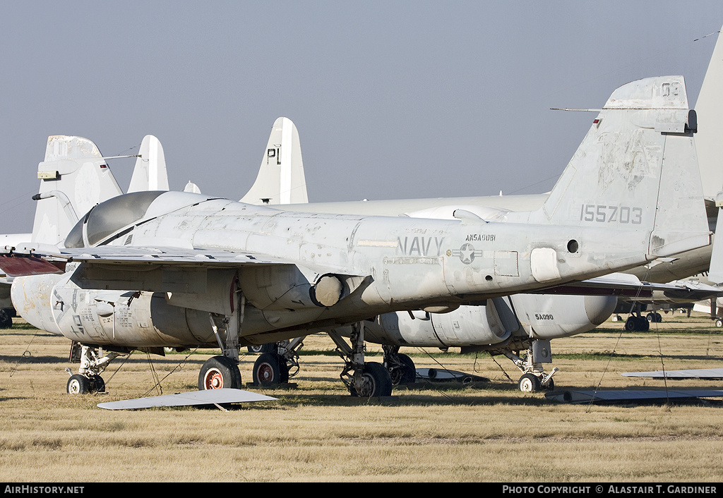 Aircraft Photo of 155703 | Grumman A-6E Intruder (G-128) | USA - Navy | AirHistory.net #58231