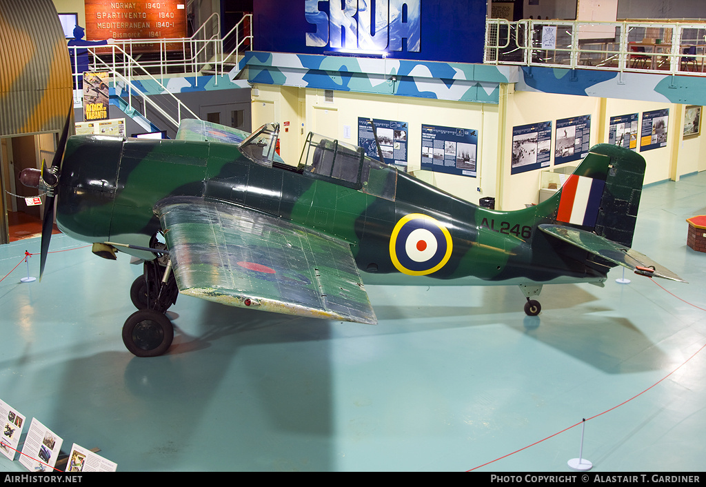 Aircraft Photo of AL246 | Grumman Martlet I (G-36) | UK - Navy | AirHistory.net #58235