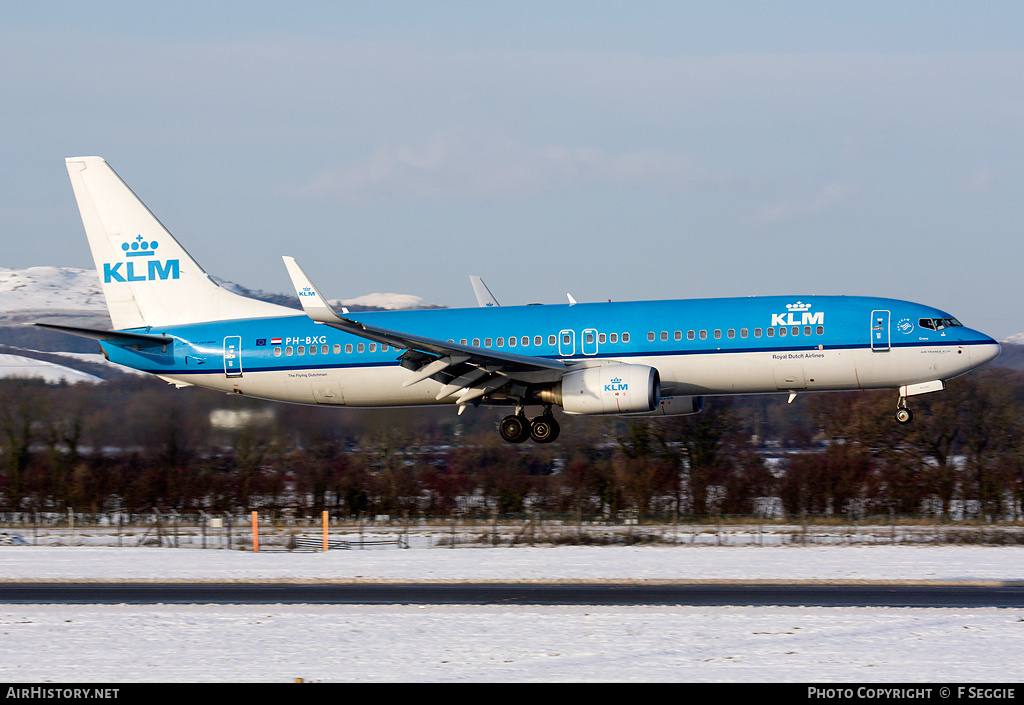 Aircraft Photo of PH-BXG | Boeing 737-8K2 | KLM - Royal Dutch Airlines | AirHistory.net #58245