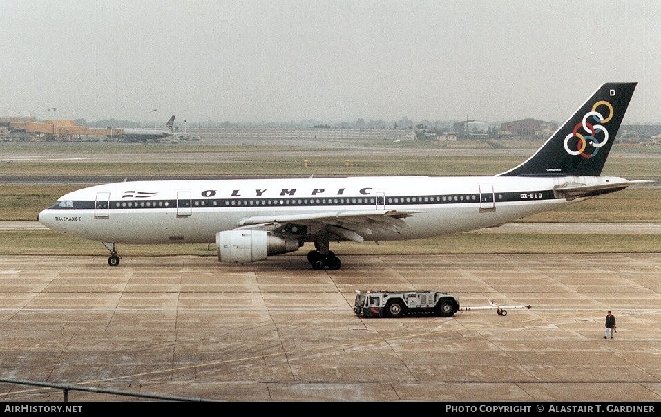 Aircraft Photo of SX-BED | Airbus A300B4-203 | Olympic | AirHistory.net #58248