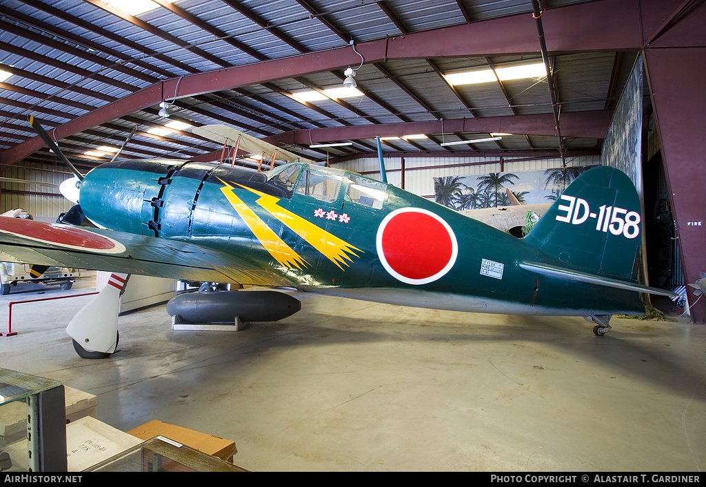 Aircraft Photo of YOD-1158 | Mitsubishi J2M3 Raiden | Japan - Navy | AirHistory.net #58249