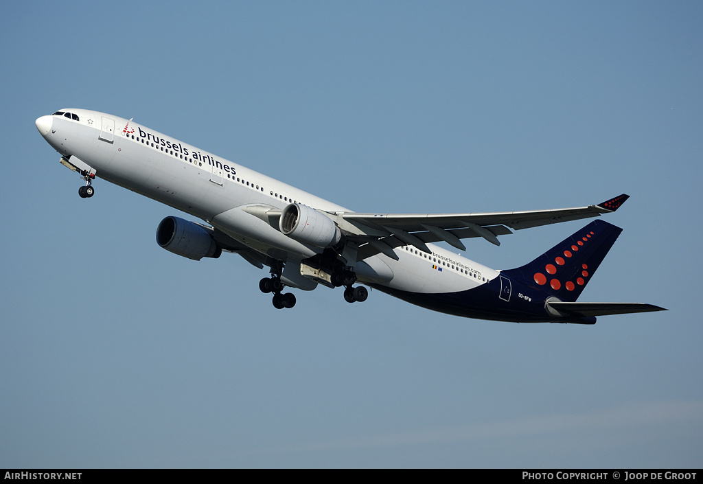 Aircraft Photo of OO-SFW | Airbus A330-322 | Brussels Airlines | AirHistory.net #58251