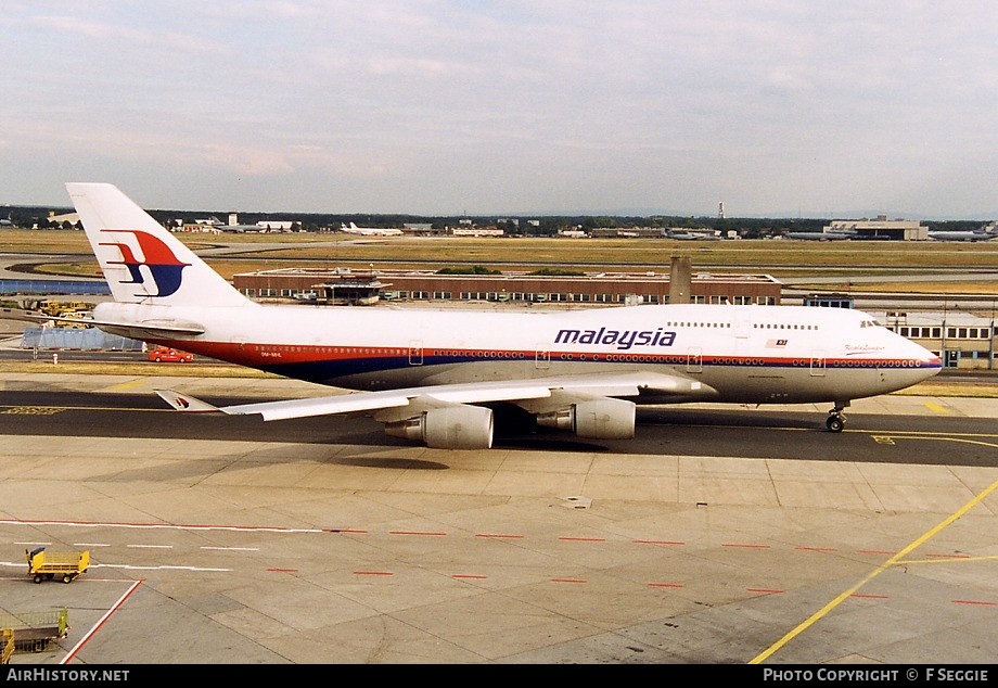 Aircraft Photo of 9M-MHL | Boeing 747-4H6 | Malaysia Airlines | AirHistory.net #58255
