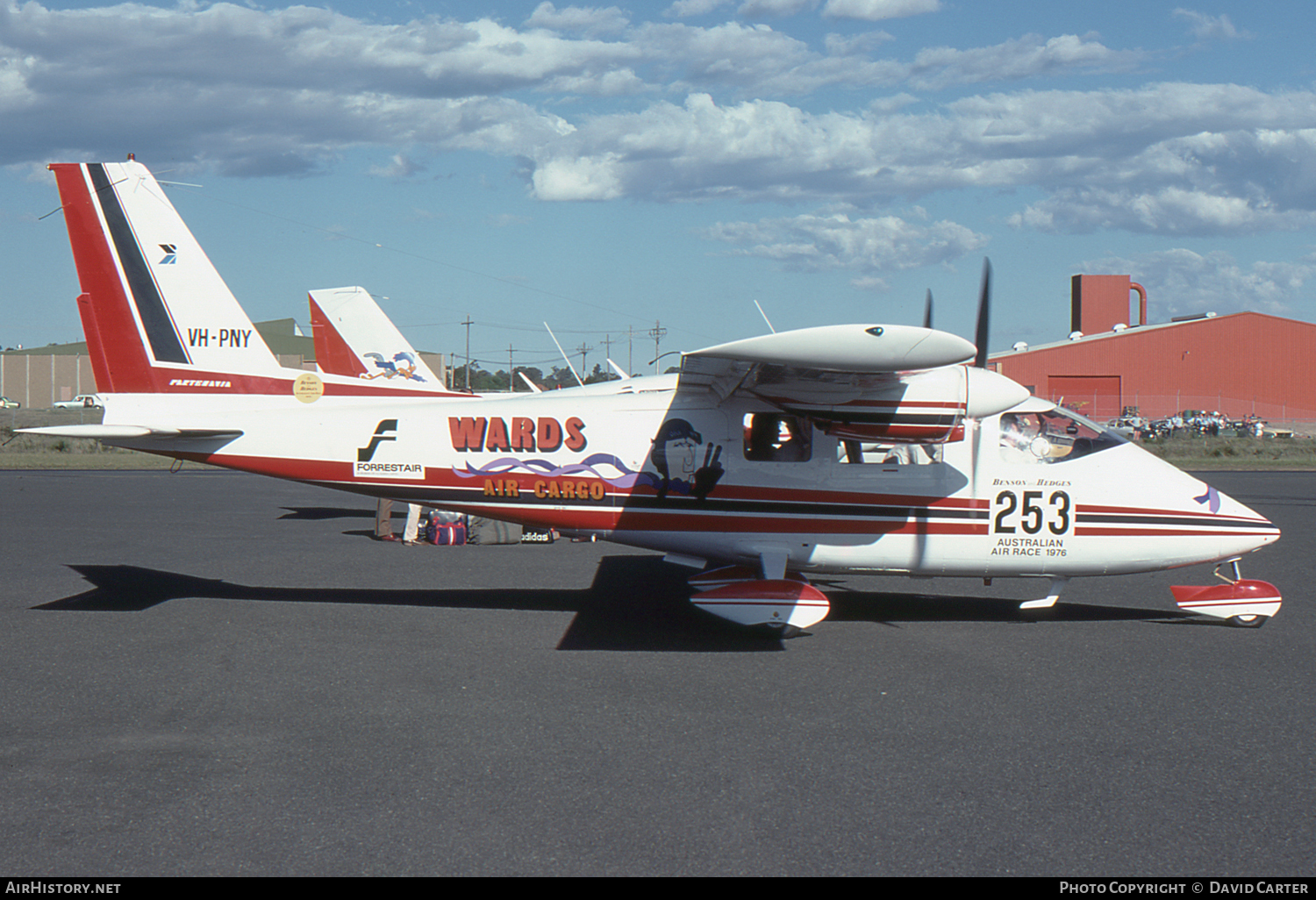 Aircraft Photo of VH-PNY | Partenavia P-68B | Wards Air Cargo | AirHistory.net #58288