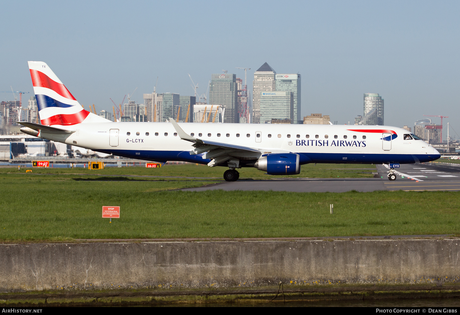 Aircraft Photo of G-LCYX | Embraer 190LR (ERJ-190-100LR) | British Airways | AirHistory.net #58293