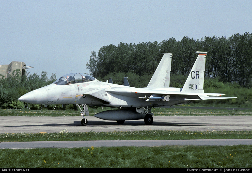 Aircraft Photo of 77-0158 / AF77-158 | McDonnell Douglas F-15B Eagle | USA - Air Force | AirHistory.net #58294