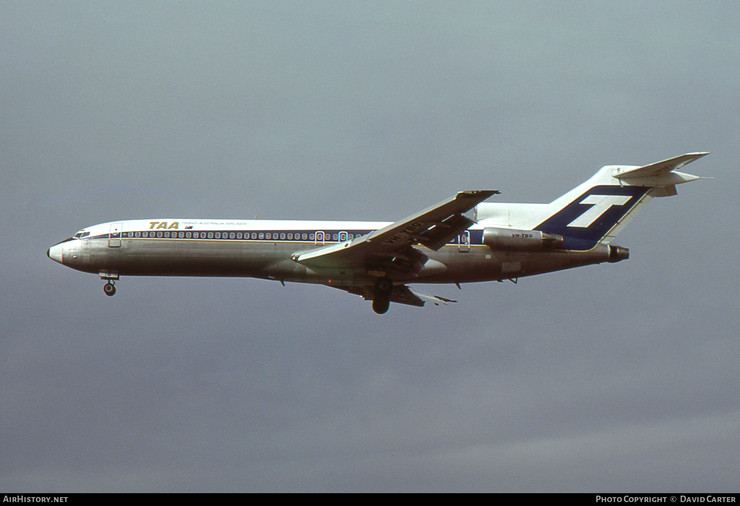 Aircraft Photo of VH-TBO | Boeing 727-276/Adv | Trans-Australia Airlines - TAA | AirHistory.net #58302