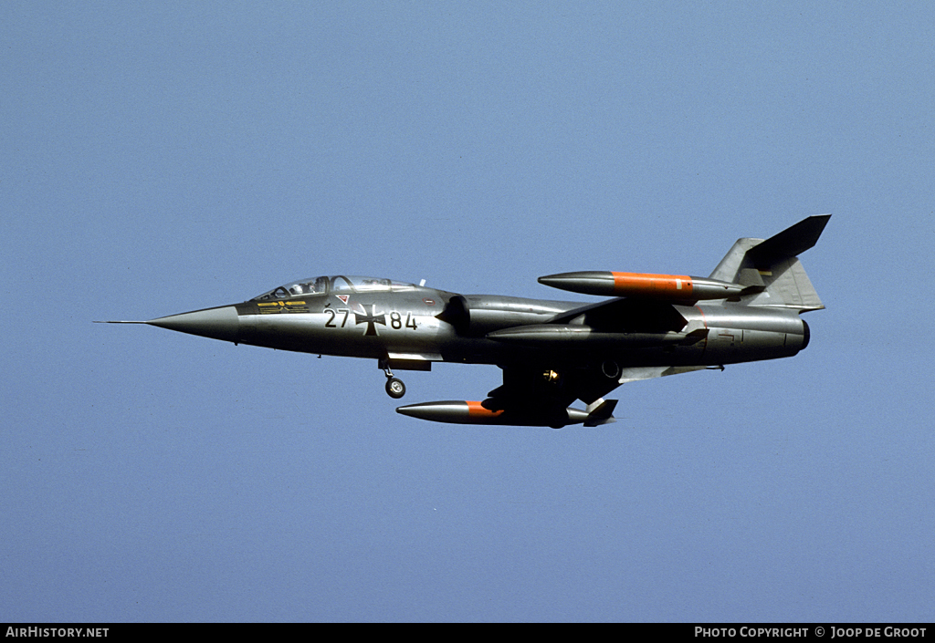 Aircraft Photo of 2784 | Lockheed TF-104G Starfighter | Germany - Air Force | AirHistory.net #58307