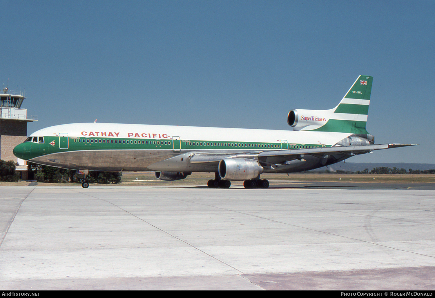 Aircraft Photo of VR-HHL | Lockheed L-1011-385-1-15 TriStar 100 | Cathay Pacific Airways | AirHistory.net #58316