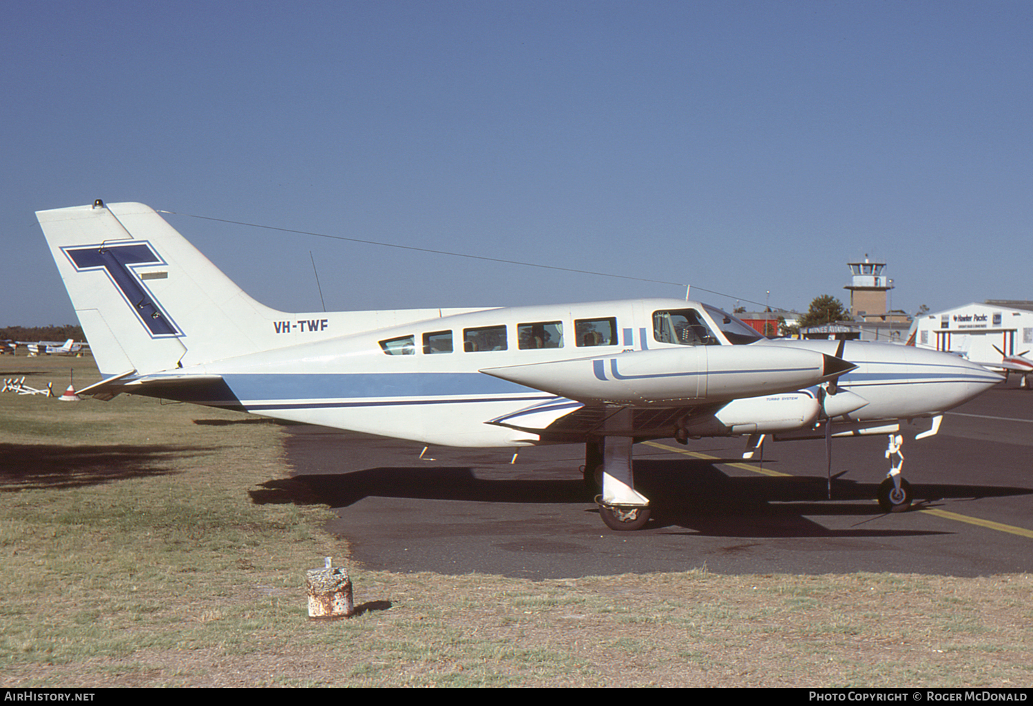 Aircraft Photo of VH-TWF | Cessna 402B | Trans West Airlines | AirHistory.net #58318